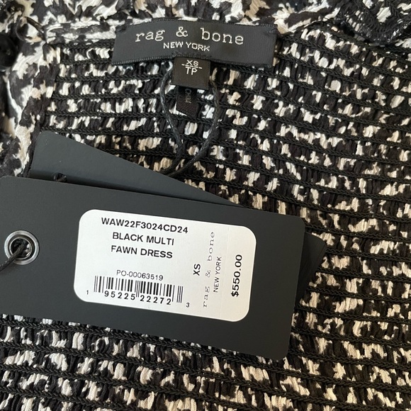 Silk Blend Fawn Mini Dress from RAG & BONE - Picture 6 of 10